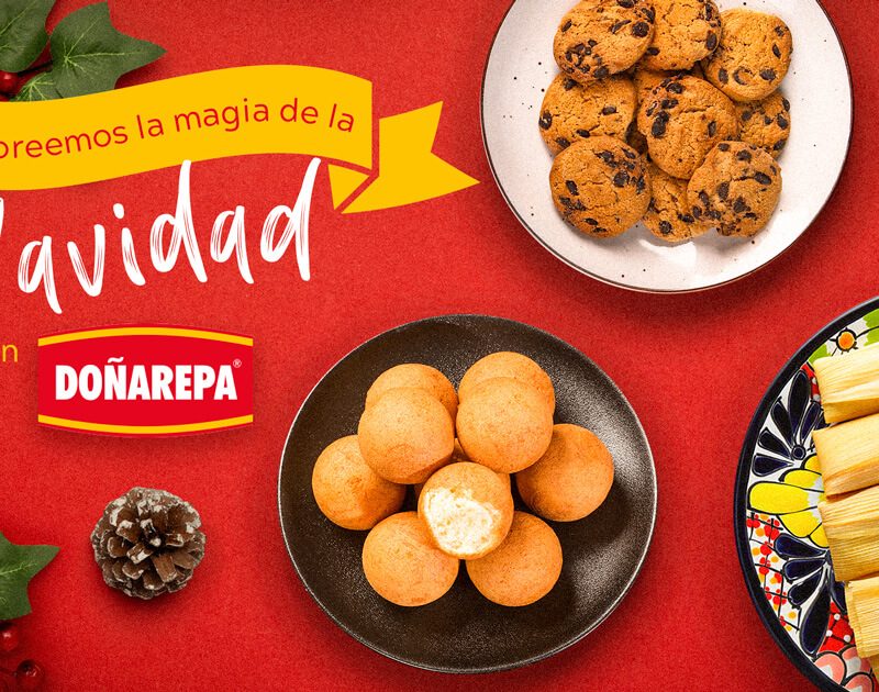 Saboreemos la magia de la navidad con Doñarepa
